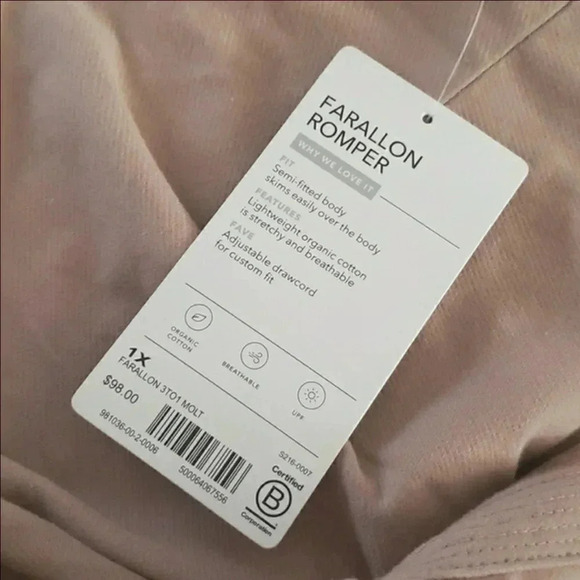 Sporty Athleta 1XL Casual Atleasure Soft Stretch Pull-On Playsuit Romper New - Picture 3 of 7